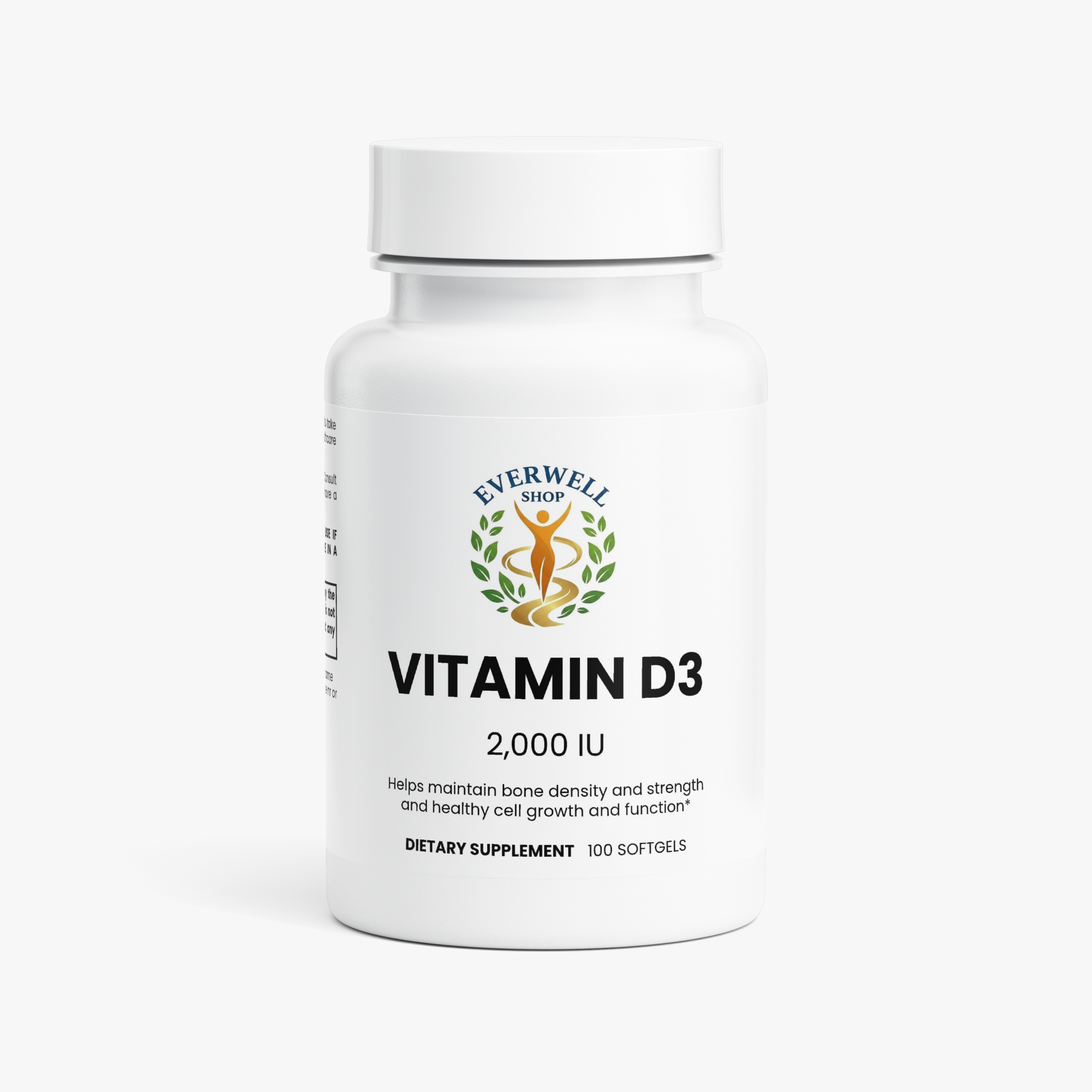Vitamin D3 2,000 IU Softgels
